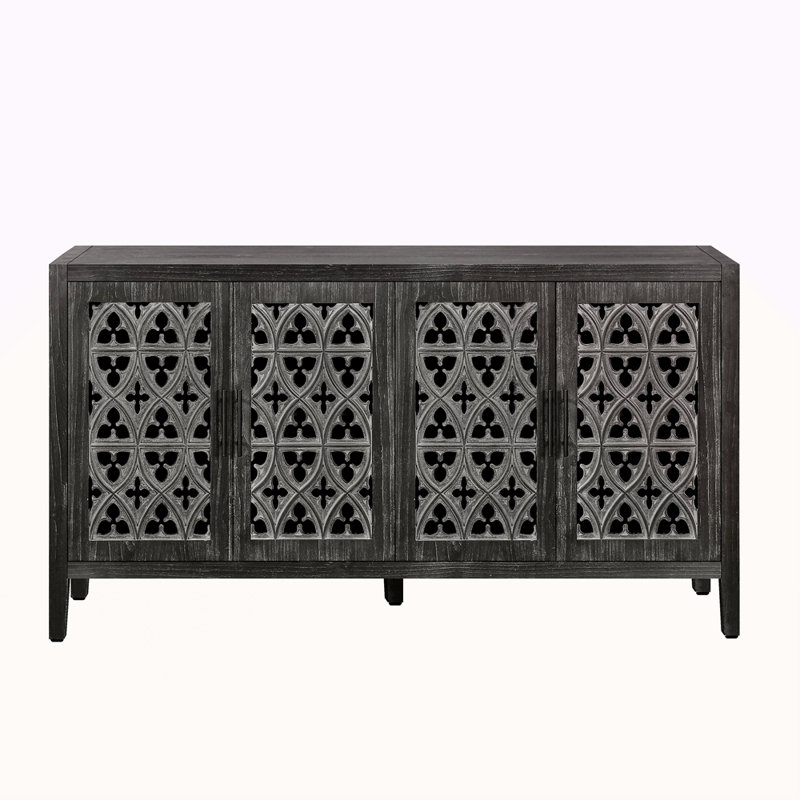 Armoire antique Hollow, Noir