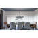 Lustre noir mat 8 lumières Brigitta