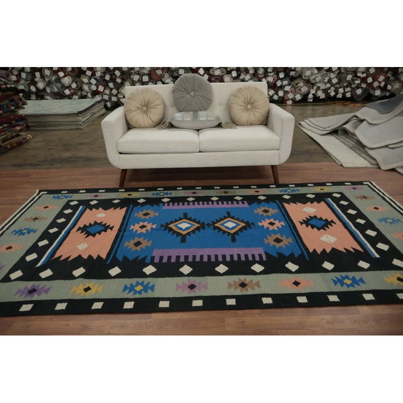 Élégant tapis kilim Southwestern 5 x 10
