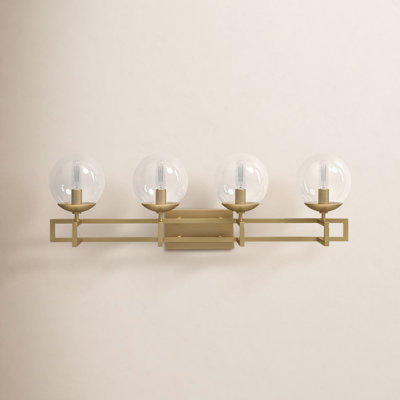 4 Light Dimmable Vanity Light