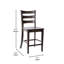 Tabouret de bar à hauteur de comptoir en bois de qualité commerciale-2077675960-2077675961