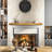 Cleamon Hand Carved Wood Mantel-101205883-72955289