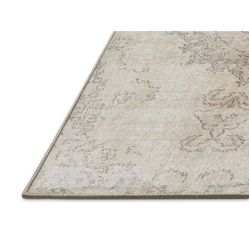 Tapis beige contemporain, Rectangle 6 pi 0 po x 9 pi 0 po
