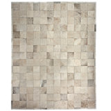 Ares Cowhide Geometric Area Rug