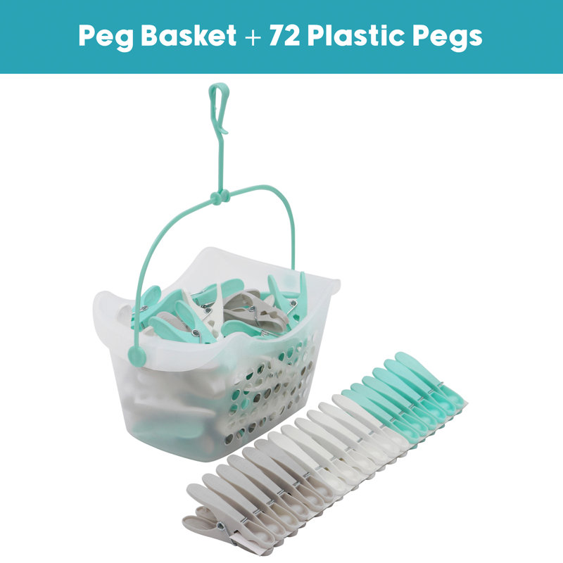 Plastic Peg Basket