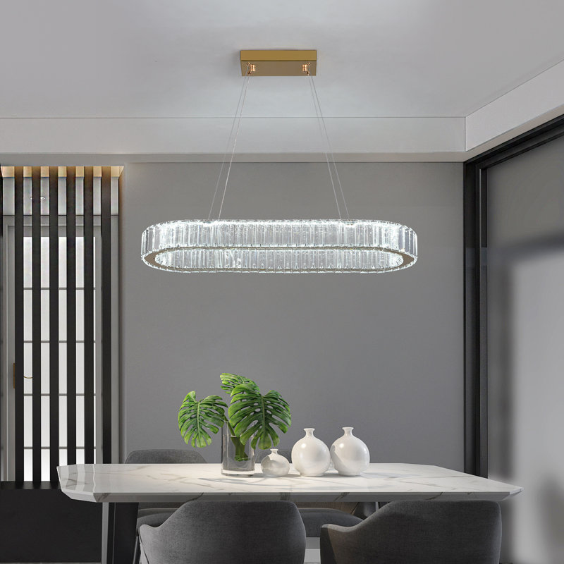 Coreopsis 1 - Light Crystal LED Chandelier