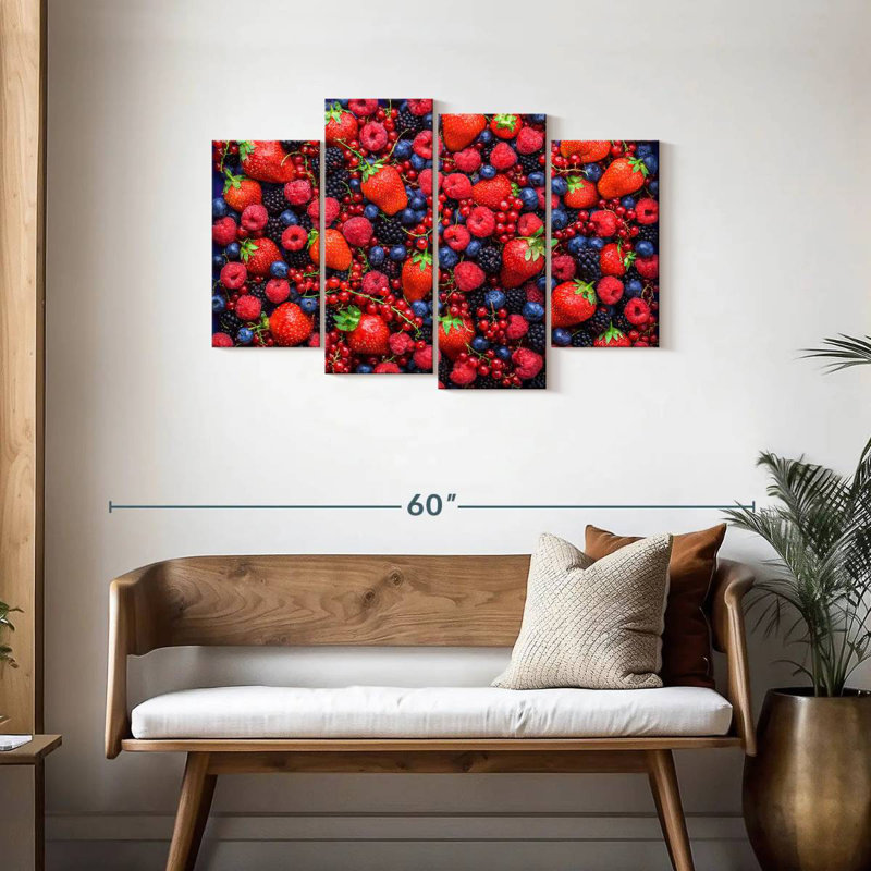 Yarlin Berries, 27'' H x 43'' W