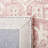Kyndall Oriental Handmade Tufted Wool Pink/Ivory Area Rug-334703666