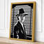 Silhouette in Noir Industrial - Wrapped Canvas-23776354-23776355