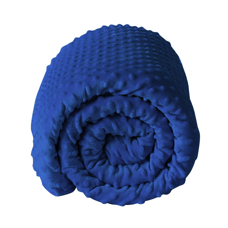 Couverture lestée Swift Home avec housse amovible, Bleu, l 36 po x L 48 po, 5 lb