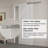 Hidden Style Track Solid Manufactured Wood Panel White Primed Sliding Barn Door With Installation Hardware Kit(No Assembly Required)-111086079-125554071