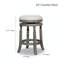 Tabouret de bar, finition, siège