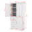 Tall Storage Cabinet, Modern Freestanding Pantry With 3 Doors, Adjustable Shelves And 3 Storage Drawers-1251761408