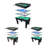 KICK Tetrad 55" 2-In-1 Multi Game Table-93982900
