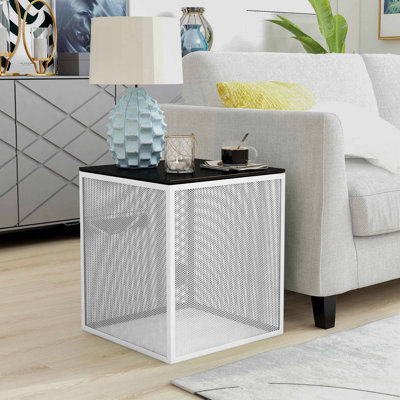 Table de bout en verre