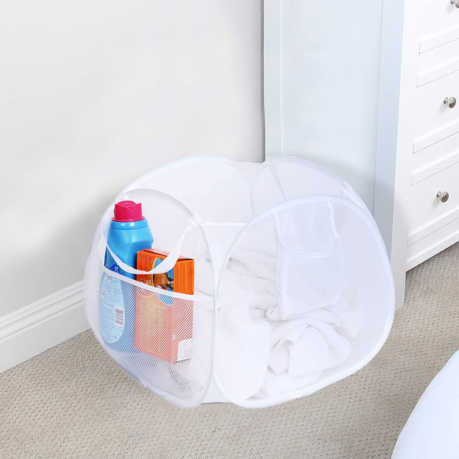 Dropship Foldable Hamper - Lightweight Laundry Basket Washing Bag For Home,  Dorm & Travel to Sell Online at a Lower Price | Doba