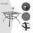 Leonard 4 - Person Patio Dining Set with Square Table , Cushions Included-60860257
