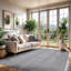 Tapis intérieur antidérapant doux-1034937772