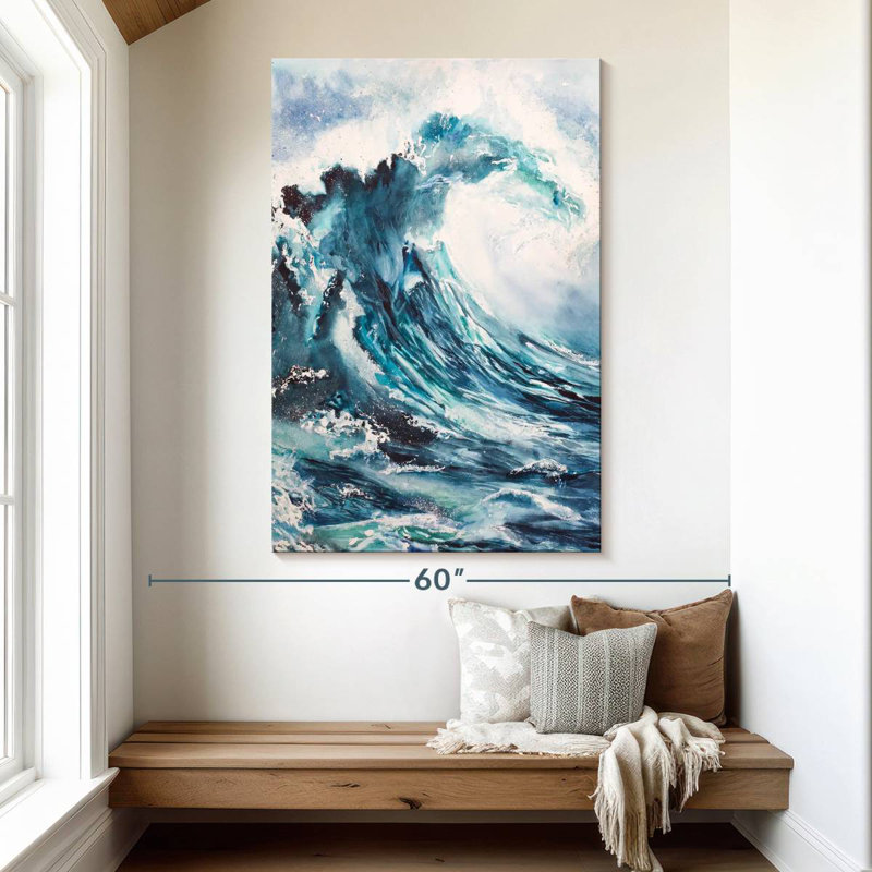 Gillard Wave, H 51 po x l 34 po
