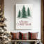 «Frostlit Snow Blessing» - Toile tendue avec châssis de qualité supérieure-1387777697