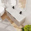 Ensemble de meuble-lavabo flottant double 48 po, meuble-lavabo mural avec lavabo en résine, 3 portes-1716676285