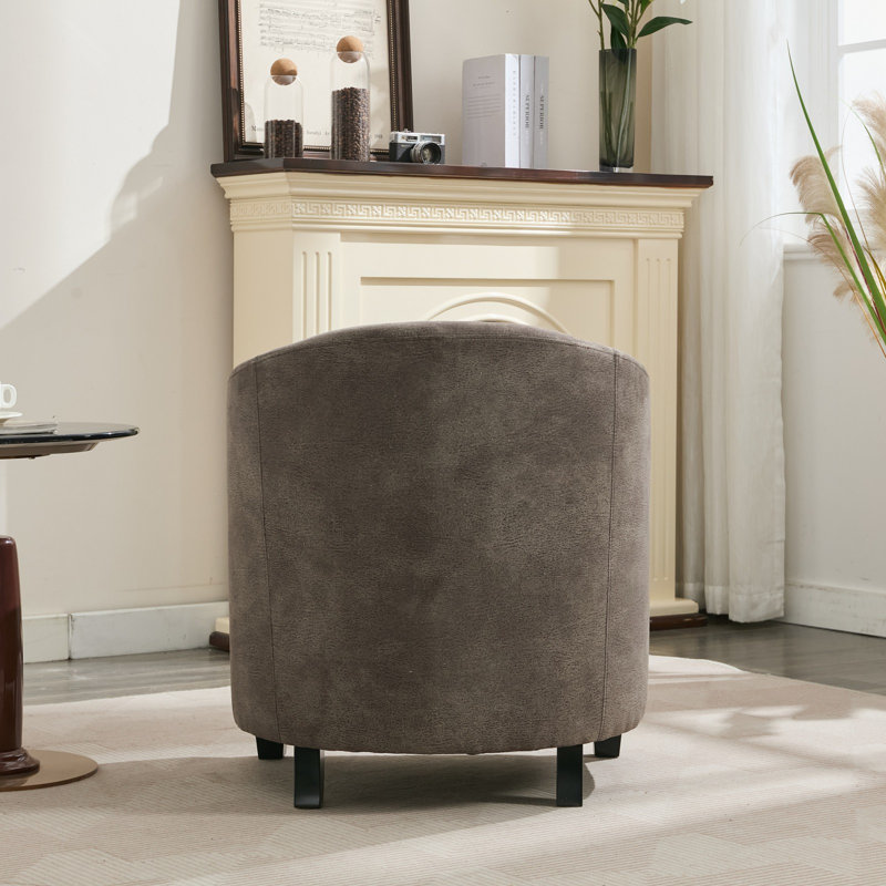 Upholstered Armchair, Grey