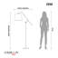 Lubens 170cm Task Floor Lamp-945681507-945681515