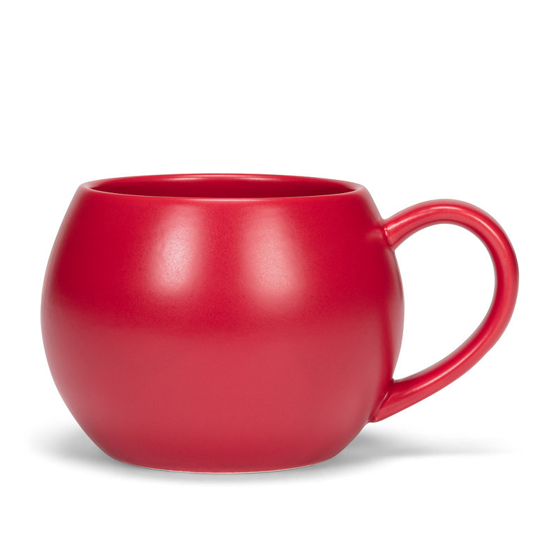 Dracoulis Stoneware Coffee Mug, Red