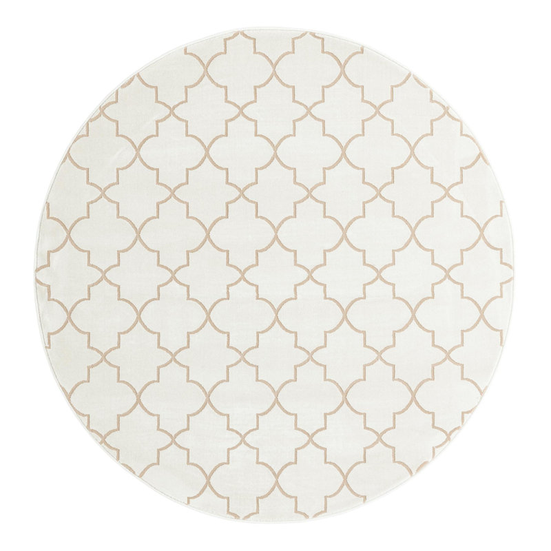 Teydgha Jill Zarin Lincoln Center Uptown Rug, Round 5'3"