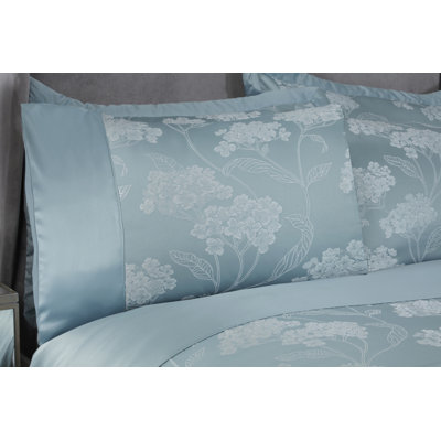 Blossom Satin Floral Bedding with Pillowcases
