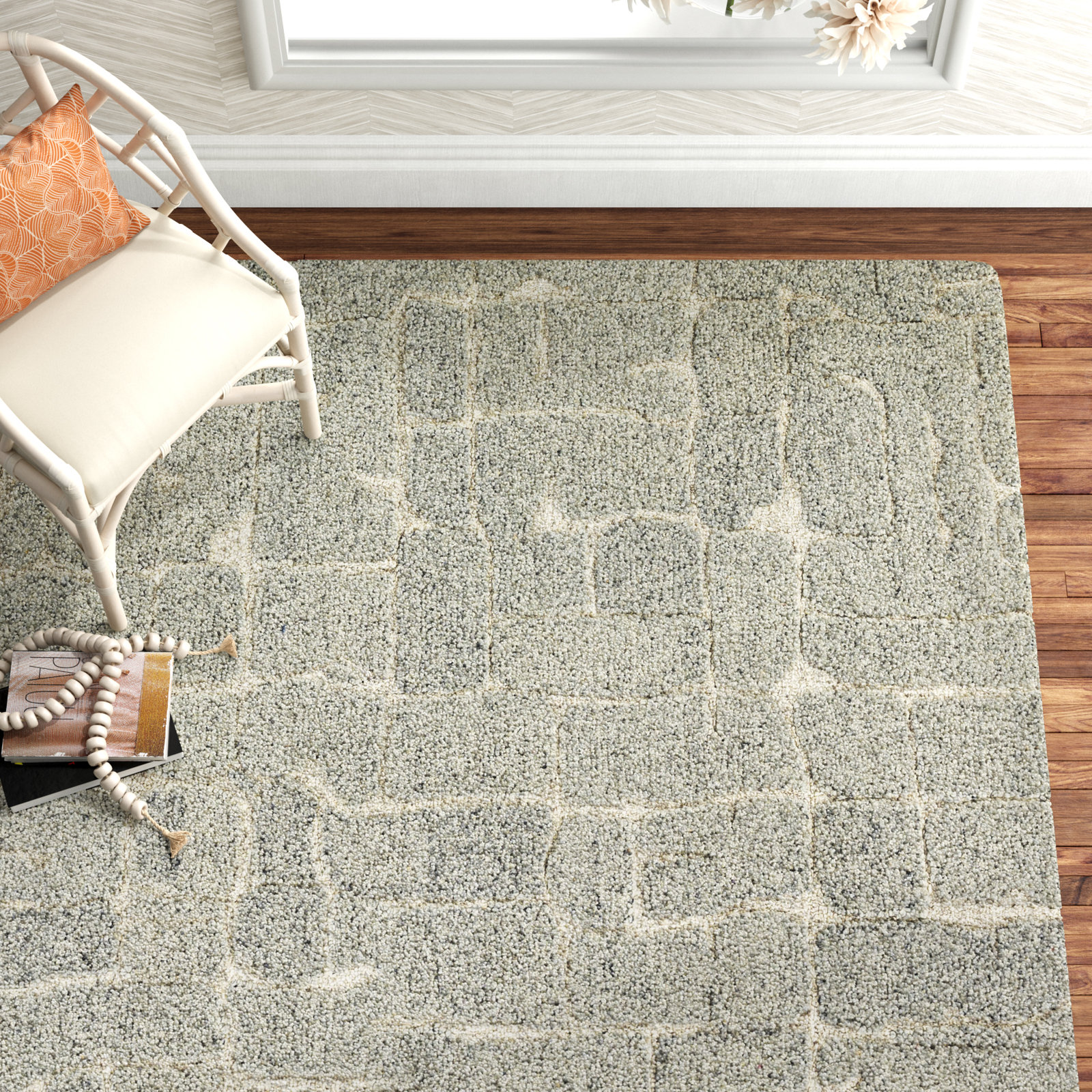 Rafe Hand-Woven Rug, Rectangle 8'10" x 12'
