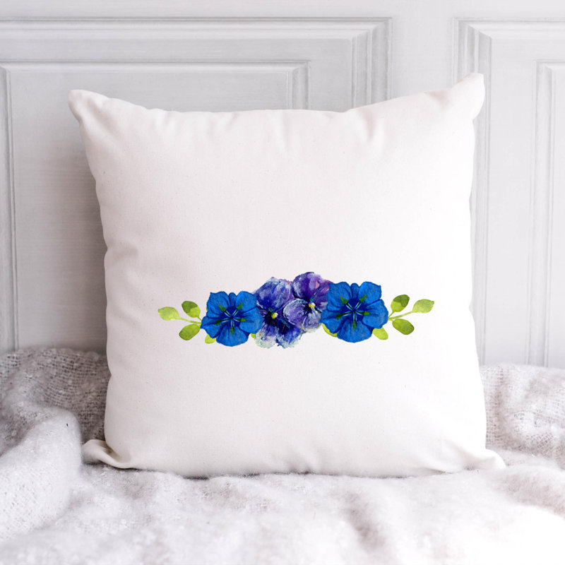 Maurica Reversible Throw Pillow, 20"H x 20"W