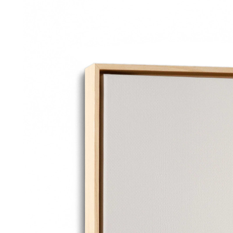 Impression sur toile Forest Veil, H 30,75 po x l 20,75 po x P 1,75 po, Cadre américain en érable flottant