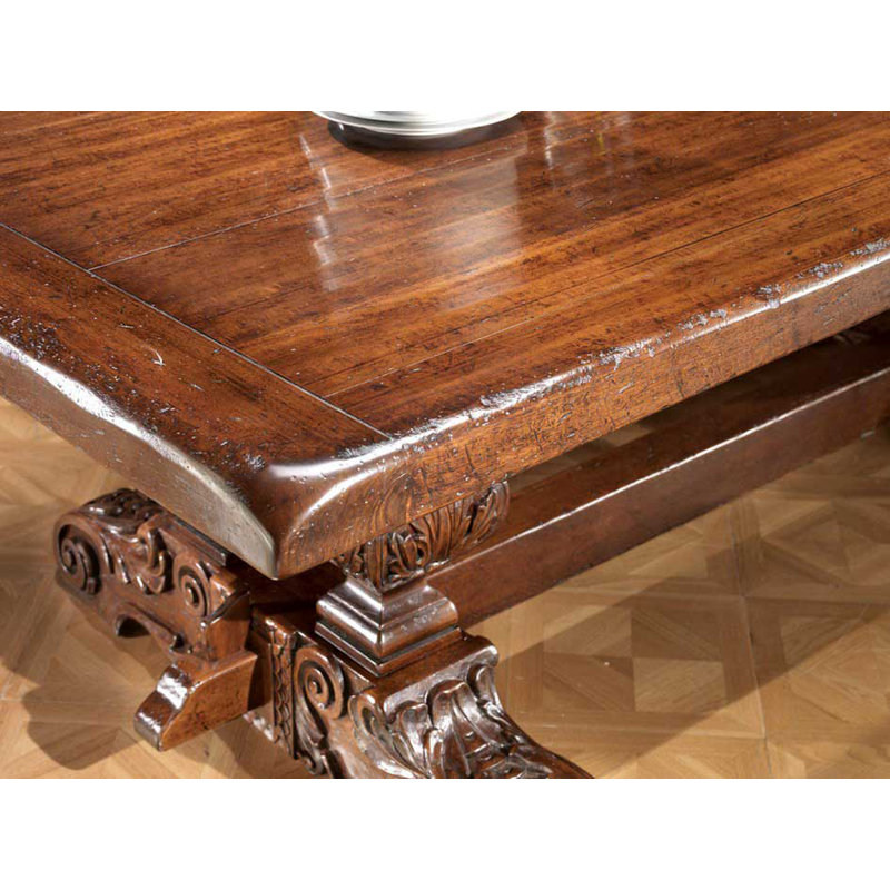 Tuscan Walnut Solid Wood Dining Table