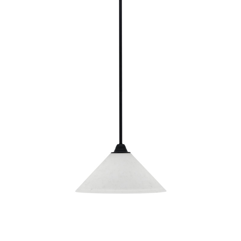 Paramount Stem Hung Pendant, 7" H x 12" W