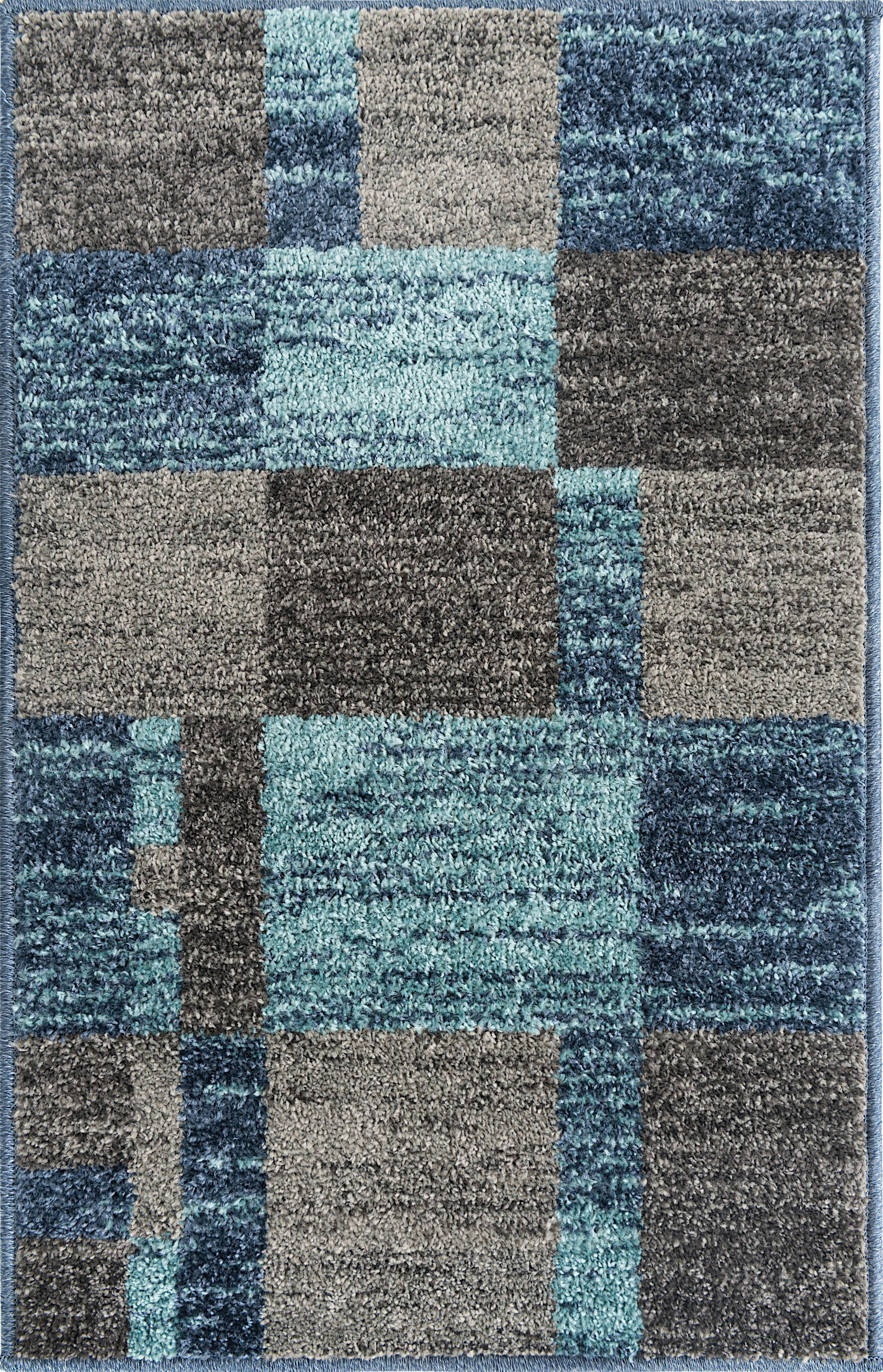Corrigan Studio® Contemporary Harvest Area Rug Blue Color | Wayfair