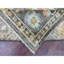 Tapis noué à la main 100% laine afghane 8 pi x 9 pi 10 po brun Angber Oushak BBF537F3D0594E3BB9E571FAD421A9A5