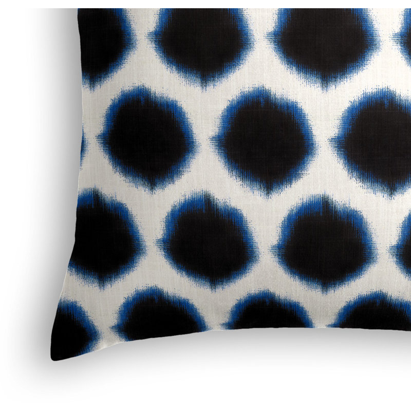 Square Pillow Cover & Insert, 16" x 16", Black