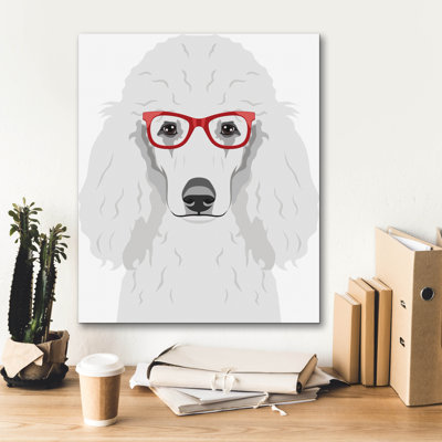 "Caniche portant des lunettes de hipster" par les affiliés Furbaby