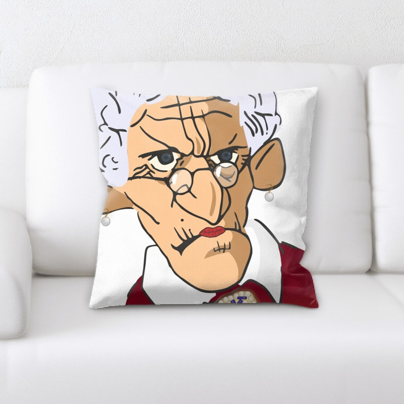Microsuede Throw Pillow