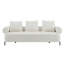 Canapé rembourré 78 po 3 places 78 po beige-1319451384