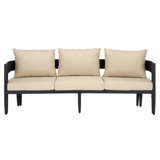 Viola 77.56'' Metal Outdoor Patio Sofa