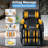 Faux Leather Heated Massage Chair-61130336