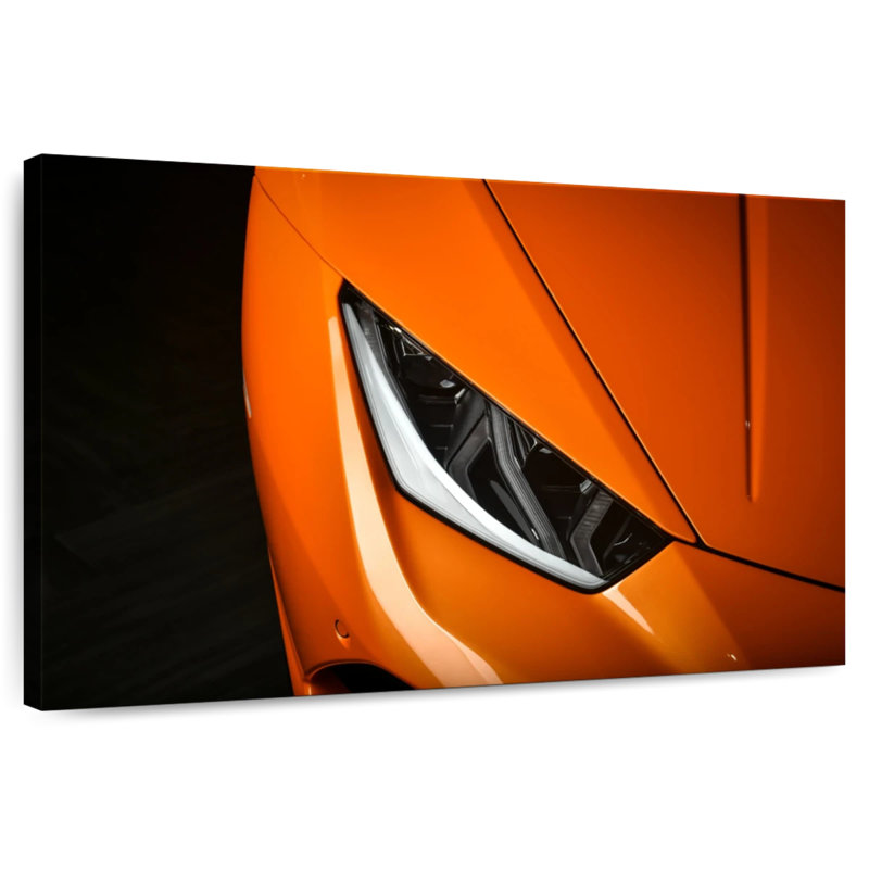 Mehar Car Headlights Close Up, 20" H x 30" W