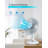BLACK+DECKER Desk Fan for Home and Office, 12” Fan with 3 Speed Settings, Oscillating Portable Fan