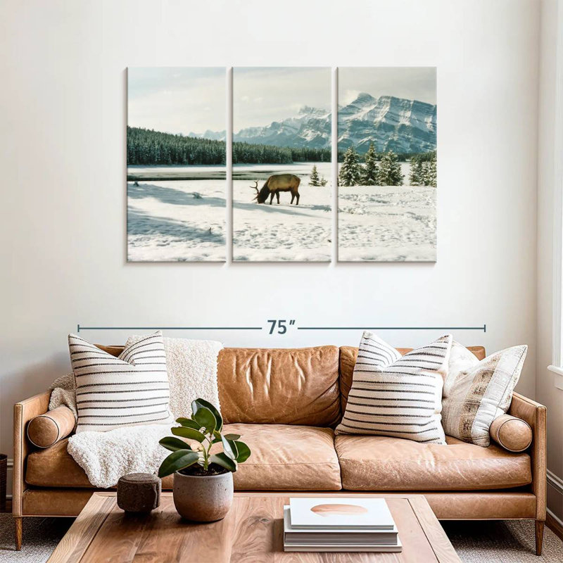 Wapiti Brampt Banff, H 36 po x l 57 po