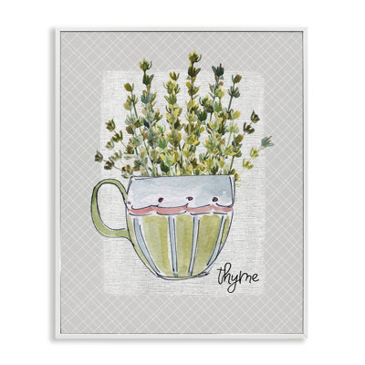 «Thym Herb», giclée encadrée par Livi Finn