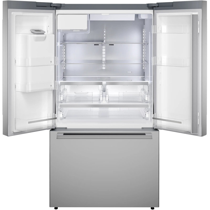 500 Series Free-Standing Fridge-Freezer, Stainless Steel