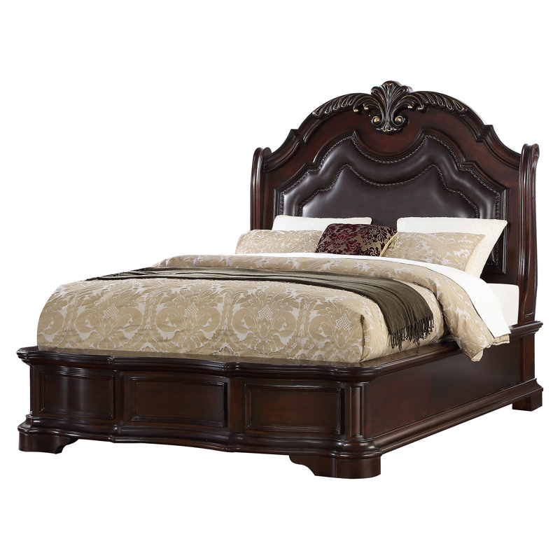 Edelen Upholstered Standard Bed, Brown, Queen