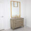 Porta Rectangle Metal Mirror-908055197